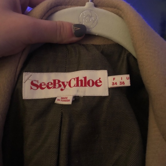 See by Chloe coat (NWOT) - Picture 3 of 4